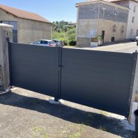 Portail Alu au Chambon Feugerolles Portail Alu au Chambon Feugerolles